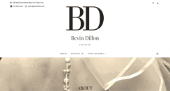 Desktop Screenshot of bevindillon.com